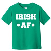 Irish AF St Patrick's Day Clover Toddler T-Shirt