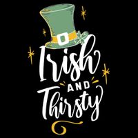 Irish And Thirsty Flexfit Unipanel Trucker Cap