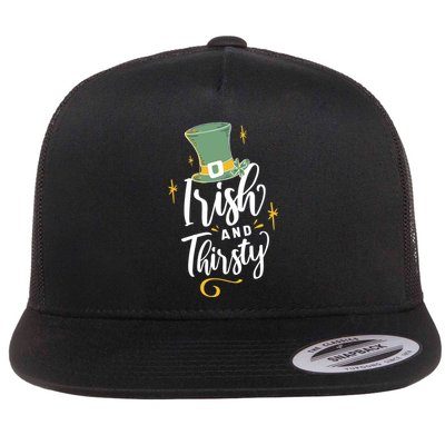 Irish And Thirsty Flatbill Hat