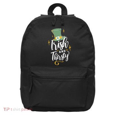 Irish And Thirsty 16 in Basic Backpack