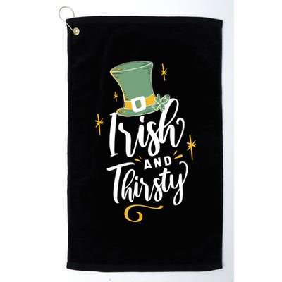 Irish And Thirsty Golf Towel