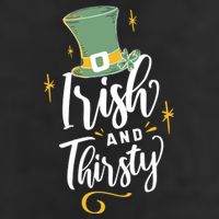 Irish And Thirsty Golf Towel