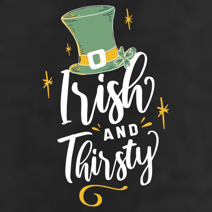 Irish And Thirsty Golf Towel