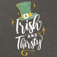 Irish And Thirsty Cotton Canvas Backpack
