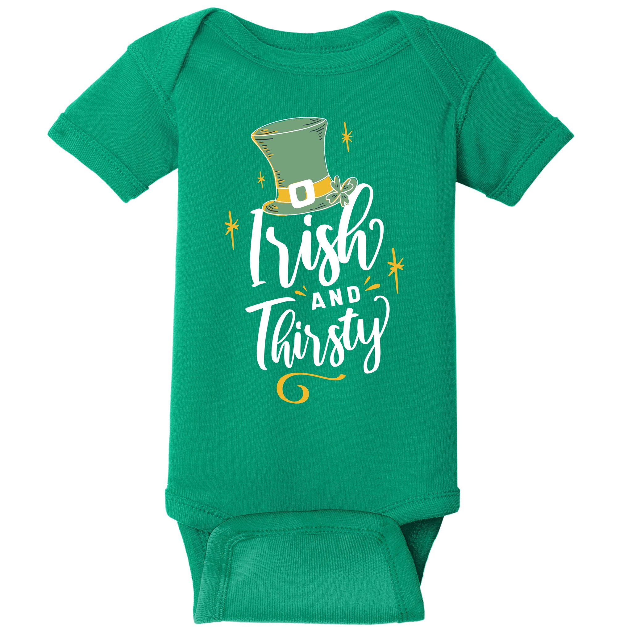 Irish And Thirsty Baby Bodysuit