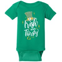Irish And Thirsty Baby Bodysuit