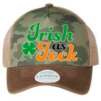 Irish as Feck Funny St. Patrick's Day Legacy Tie Dye Trucker Hat