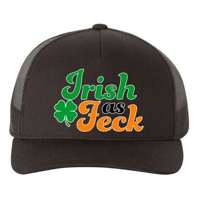 Irish as Feck Funny St. Patrick's Day Yupoong Adult 5-Panel Trucker Hat