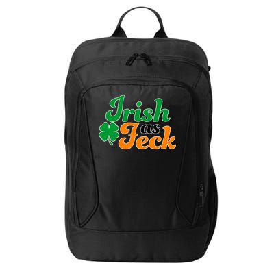 Irish as Feck Funny St. Patrick's Day City Backpack