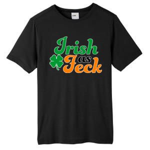 Irish as Feck Funny St. Patrick's Day Tall Fusion ChromaSoft Performance T-Shirt