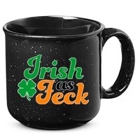 Irish as Feck Funny St. Patrick's Day 15oz Campfire Ceramic Mug