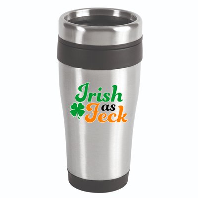 Irish as Feck Funny St. Patrick's Day 16oz Travel Tumbler
