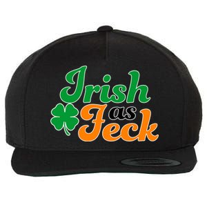 Irish as Feck Funny St. Patrick's Day Wool Snapback Cap