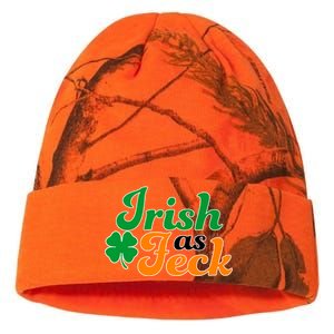 Irish as Feck Funny St. Patrick's Day Kati Licensed 12" Camo Beanie