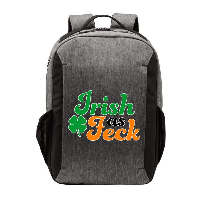 Irish as Feck Funny St. Patrick's Day Vector Backpack