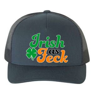 Irish as Feck Funny St. Patrick's Day Yupoong Adult 5-Panel Trucker Hat