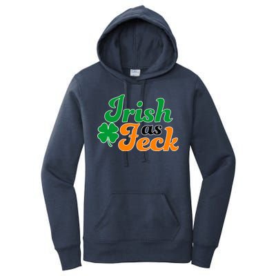 Irish as Feck Funny St. Patrick's Day Women's Pullover Hoodie