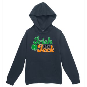 Irish as Feck Funny St. Patrick's Day Urban Pullover Hoodie