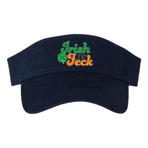 Irish as Feck Funny St. Patrick's Day Valucap Bio-Washed Visor