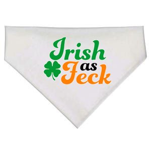 Irish as Feck Funny St. Patrick's Day USA-Made Doggie Bandana