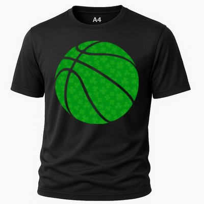 Irish Basketball Shamrock Clover Performance Shirt