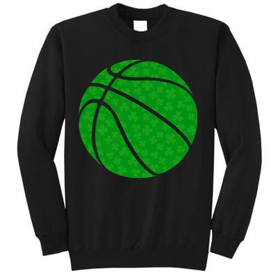 Irish Basketball Shamrock Clover Sweatshirt