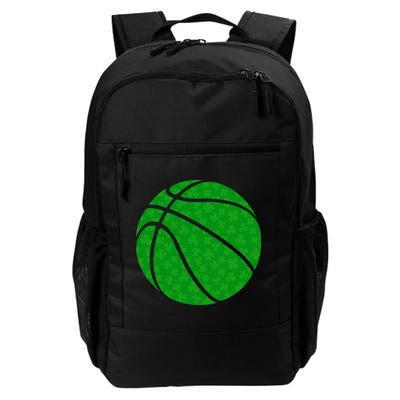 Irish Basketball Shamrock Clover Backpack