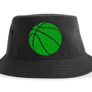 Irish Basketball Shamrock Clover Sustainable Bucket Hat