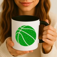 Irish Basketball Shamrock Clover Mug