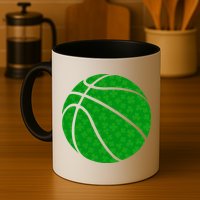 Irish Basketball Shamrock Clover Mug