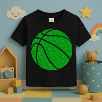 Irish Basketball Shamrock Clover Toddler T-Shirt