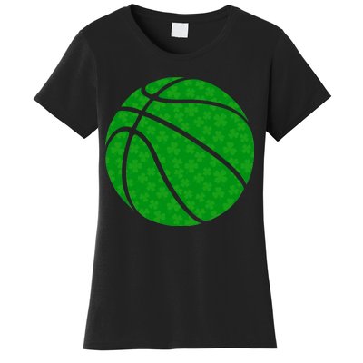 Irish Basketball Shamrock Clover Women's T-Shirt