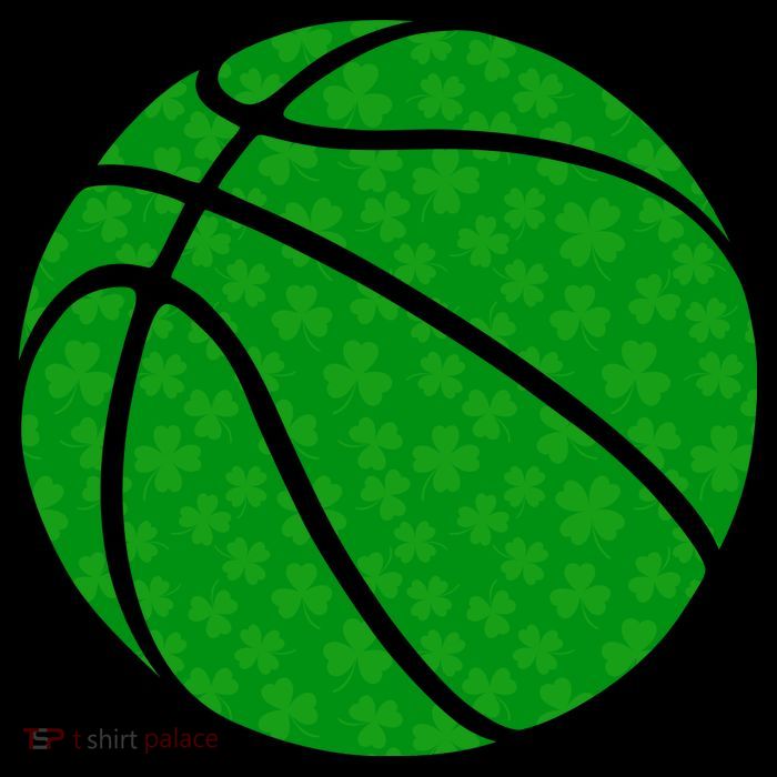 Irish Basketball Shamrock Clover Kids T-Shirt