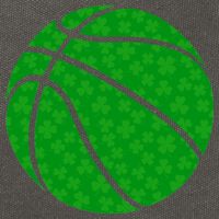 Irish Basketball Shamrock Clover Cotton Canvas Backpack