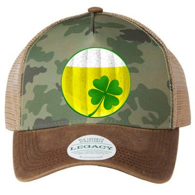 Irish Beer Clover Flag Legacy Tie Dye Trucker Hat