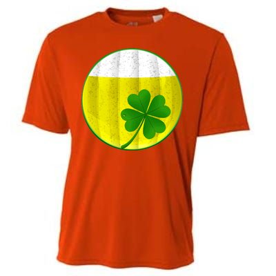 Irish Beer Clover Flag Cooling Performance Crew T-Shirt