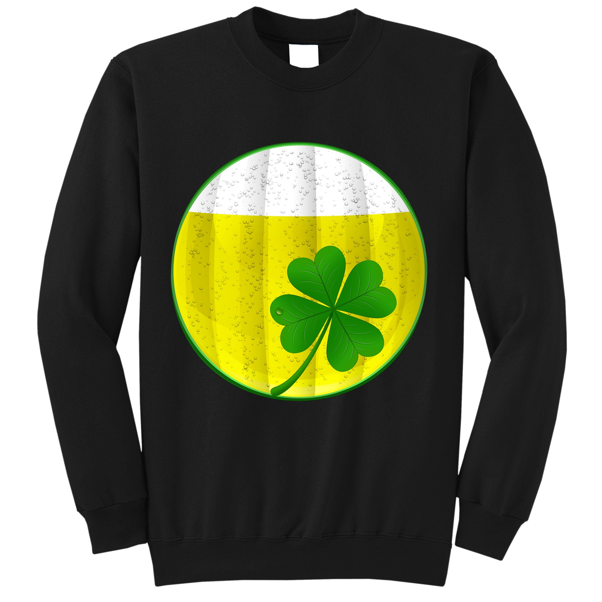 Irish Beer Clover Flag Sweatshirt