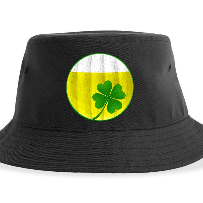 Irish Beer Clover Flag Sustainable Bucket Hat