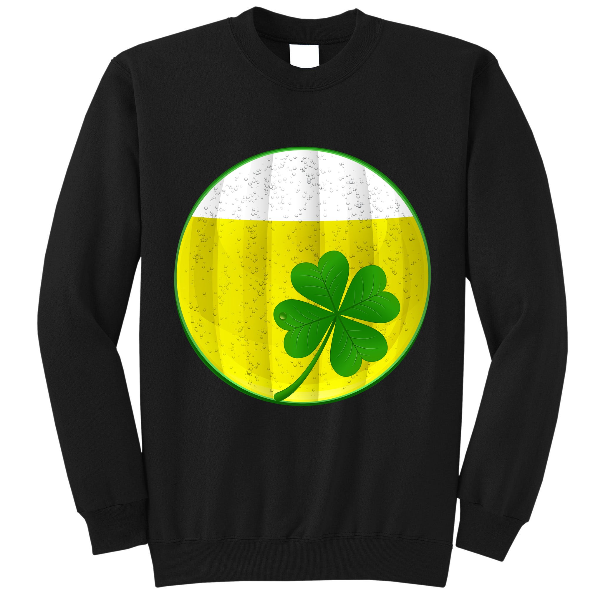Irish Beer Clover Flag Tall Sweatshirt