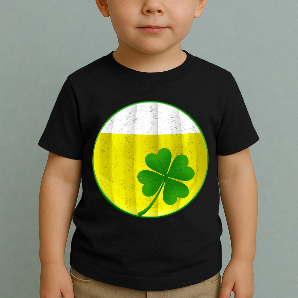 Irish Beer Clover Flag Toddler T-Shirt