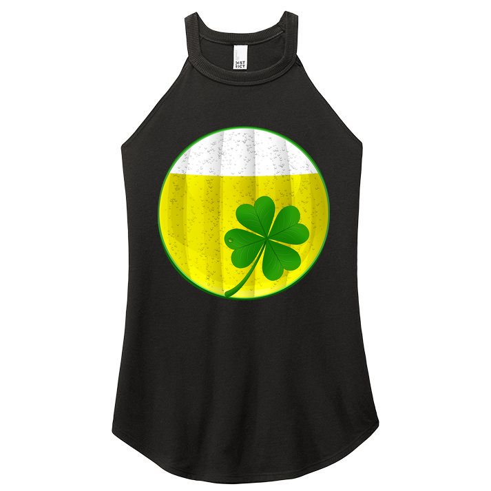 Irish Beer Clover Flag Women's Perfect Tri Rocker Tank