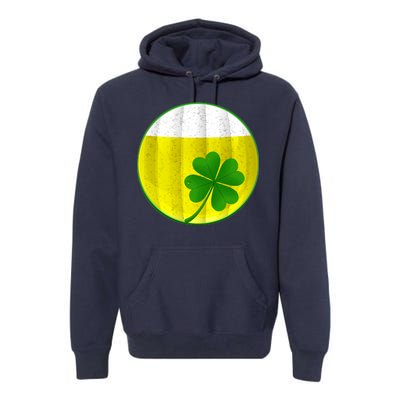 Irish Beer Clover Flag Premium Hoodie