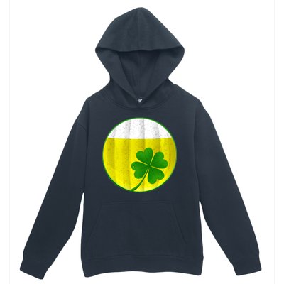 Irish Beer Clover Flag Urban Pullover Hoodie