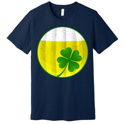 Irish Beer Clover Flag Premium T-Shirt