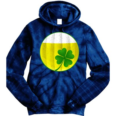 Irish Beer Clover Flag Tie Dye Hoodie