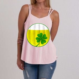 Irish Beer Clover Flag Women's Strappy Tank