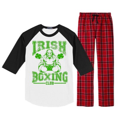 Irish Boxing Club Team Retro Raglan Sleeve Pajama Set