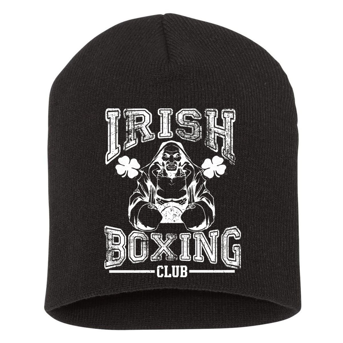 Irish Boxing Club Team Retro Short Acrylic Beanie