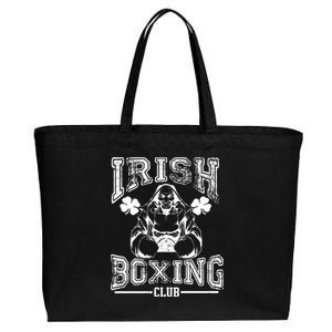 Irish Boxing Club Team Retro Cotton Canvas Jumbo Tote