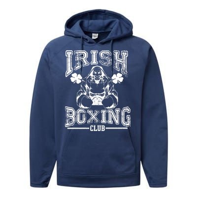 Irish Boxing Club Team Retro Performance Fleece Hoodie